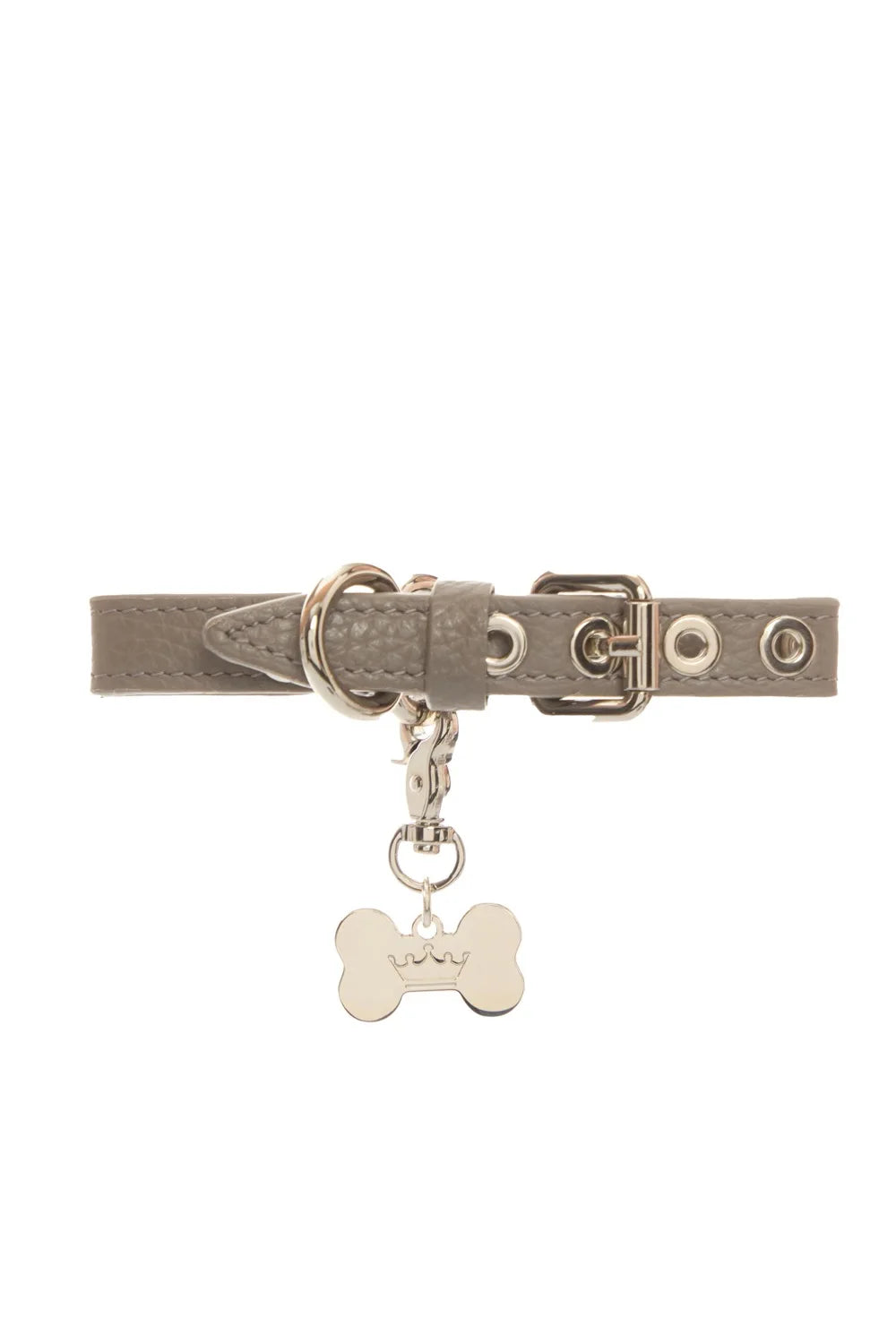 Leather collar "Dot"