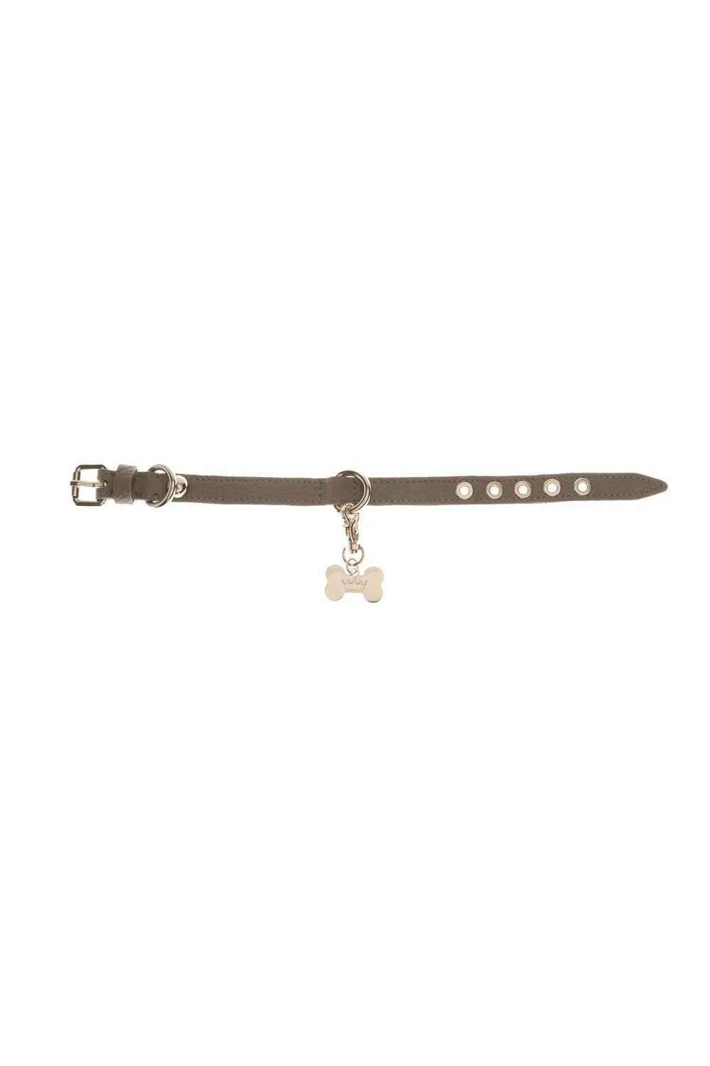 Leather collar "Dot"
