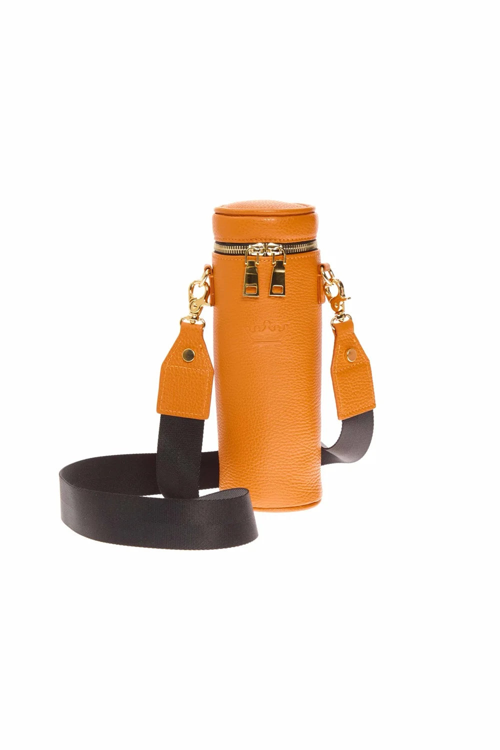 Leather bottle holder "Drink&Go: from Martin"