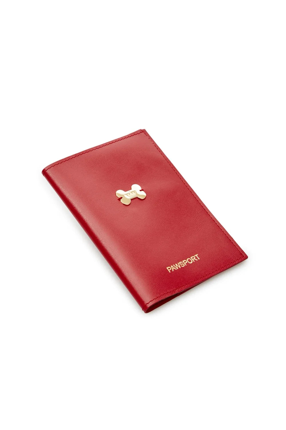 Leather cover for veterinary passport "PaWsport"