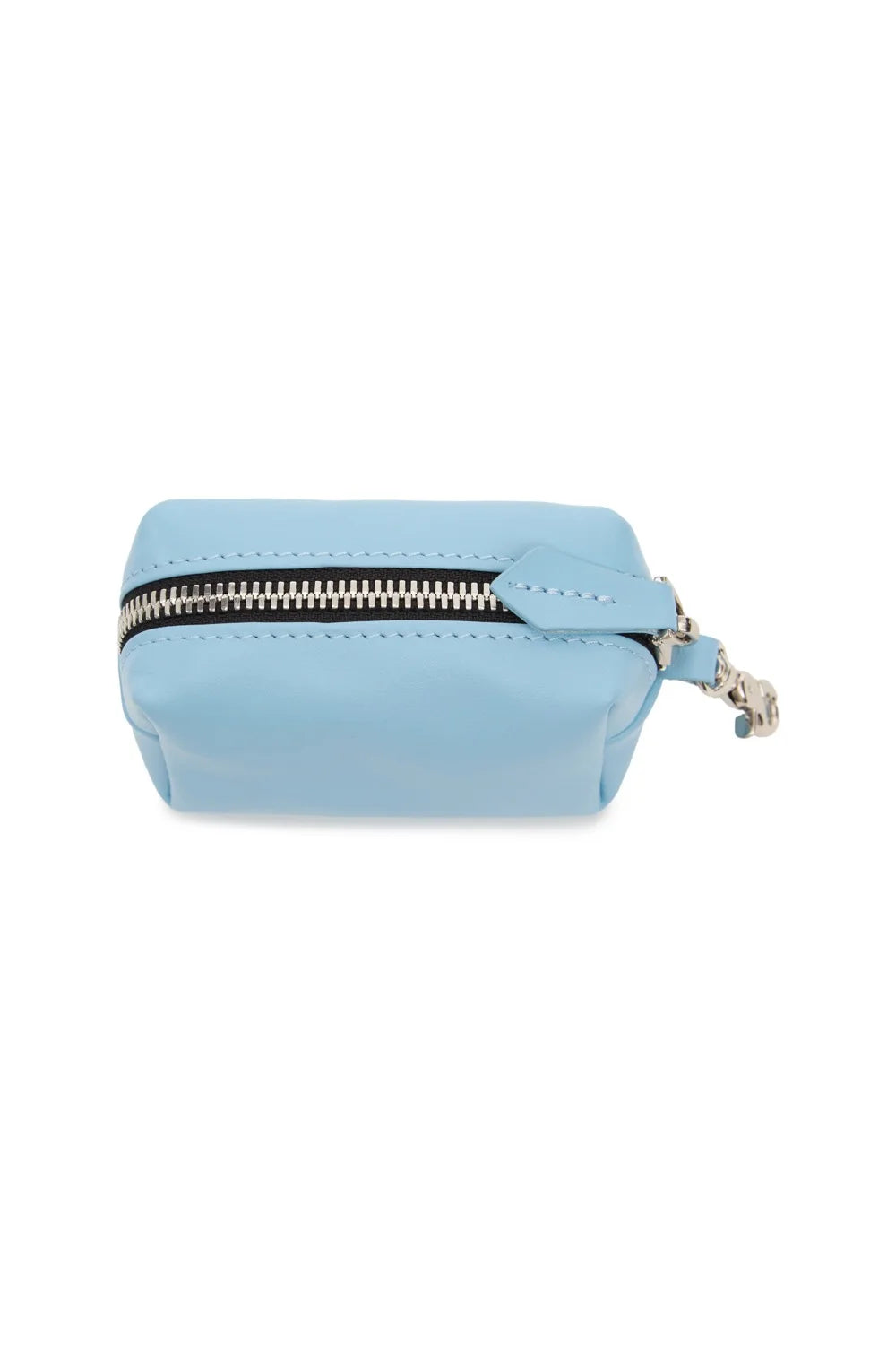 Leather Zipper Pouch Bag