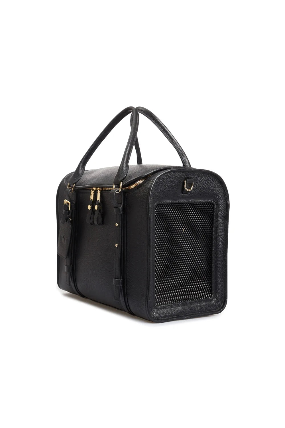 Leather airline carry-on bag "Avia-carrier"