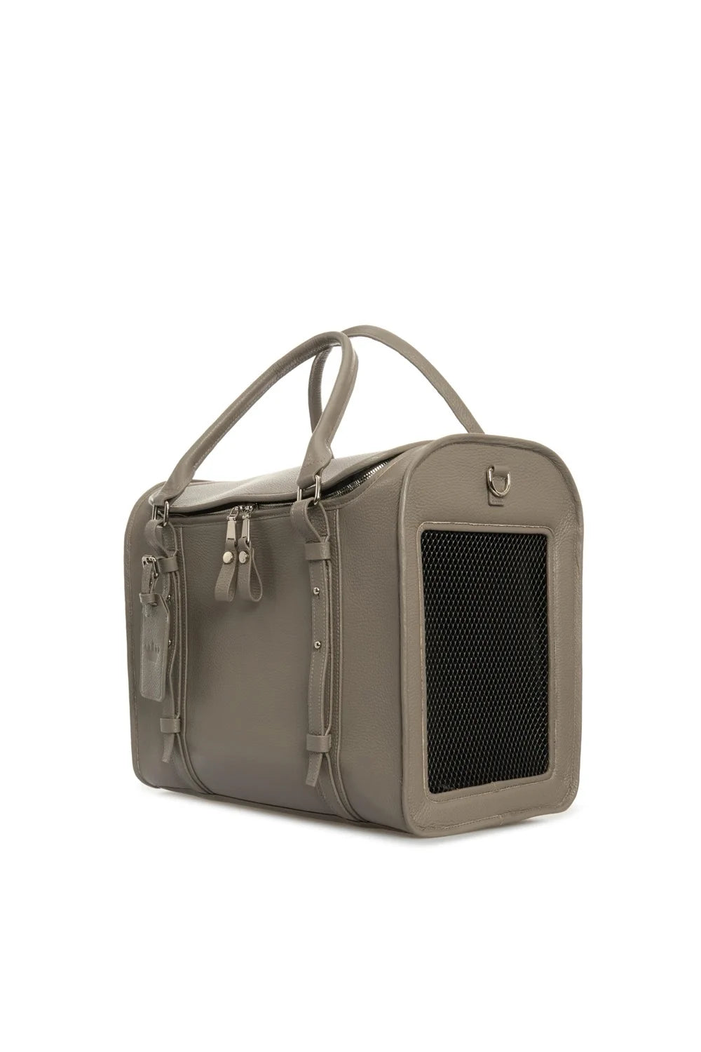 Leather airline carry-on bag "Avia-carrier"