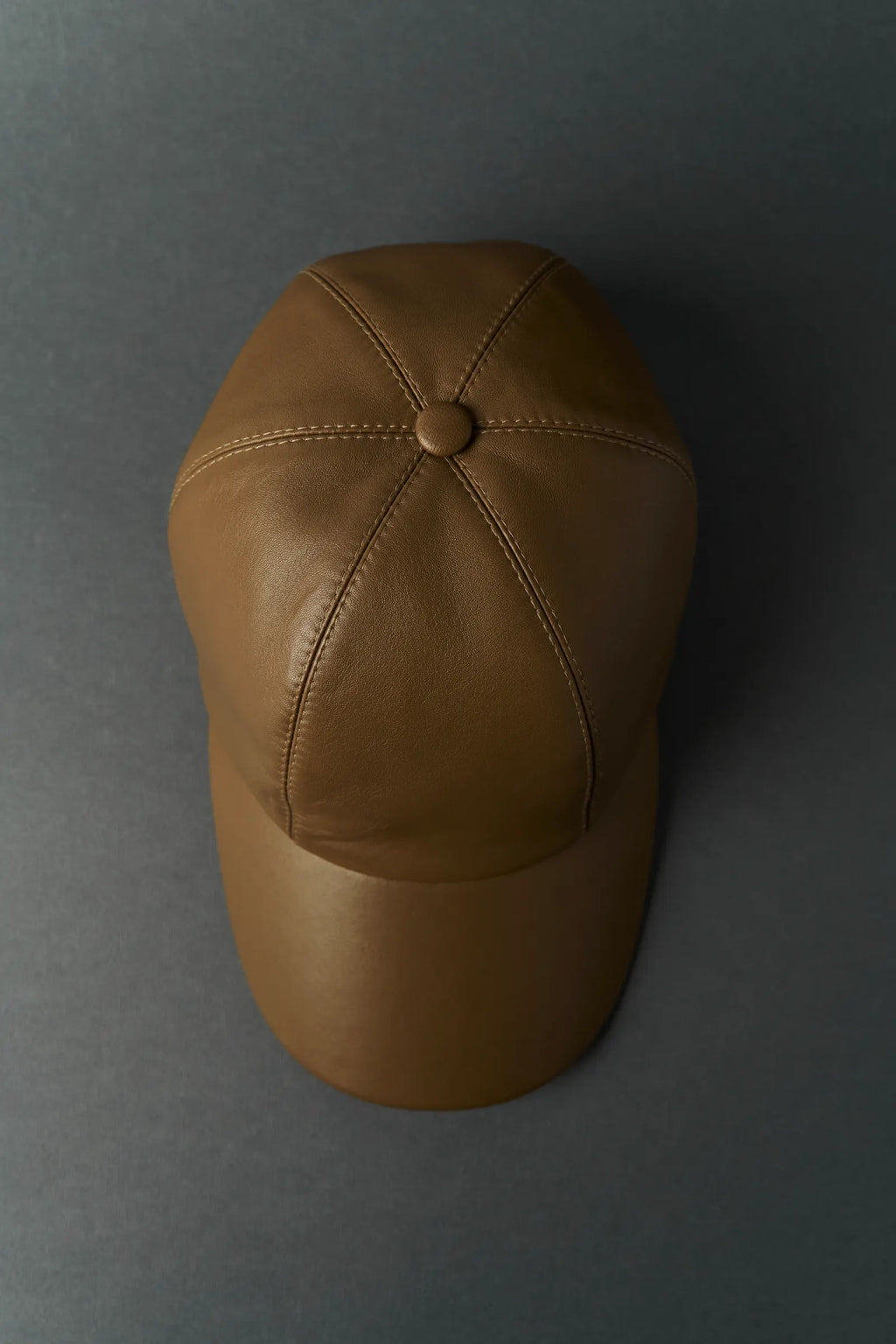 Leather cap
