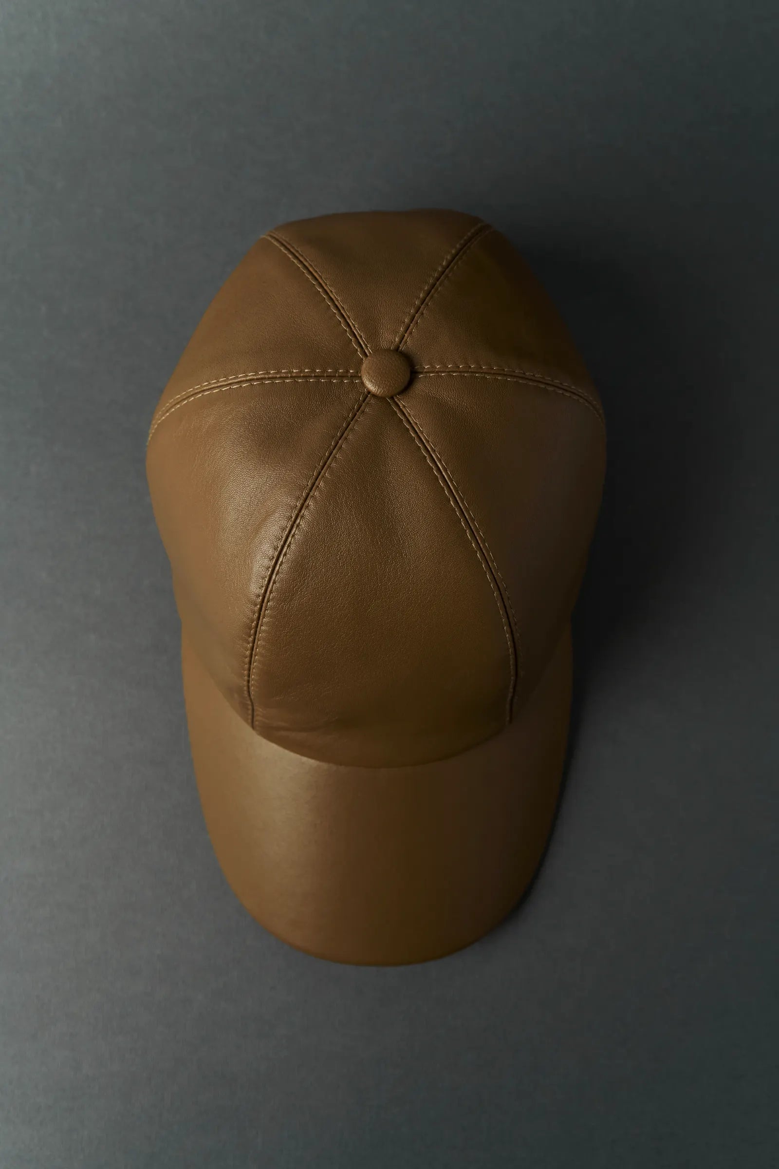 Leather cap
