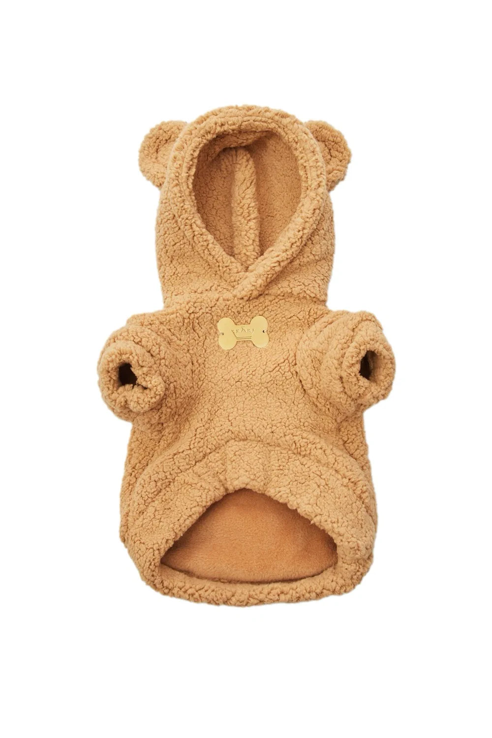 Teddy plush hoodie