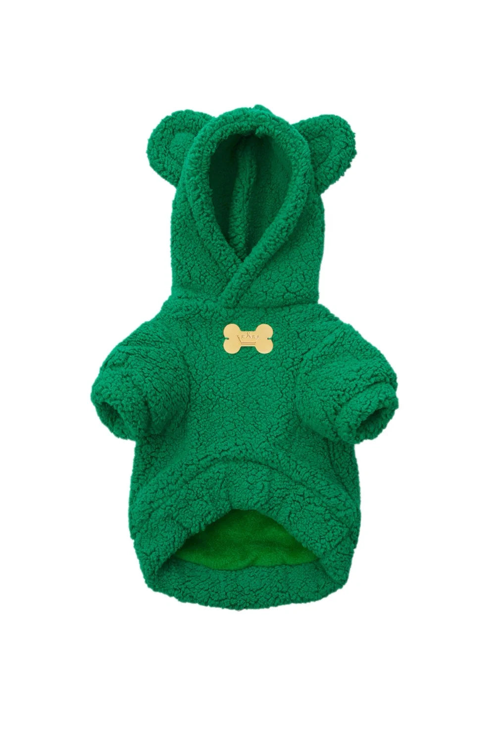 Teddy plush hoodie