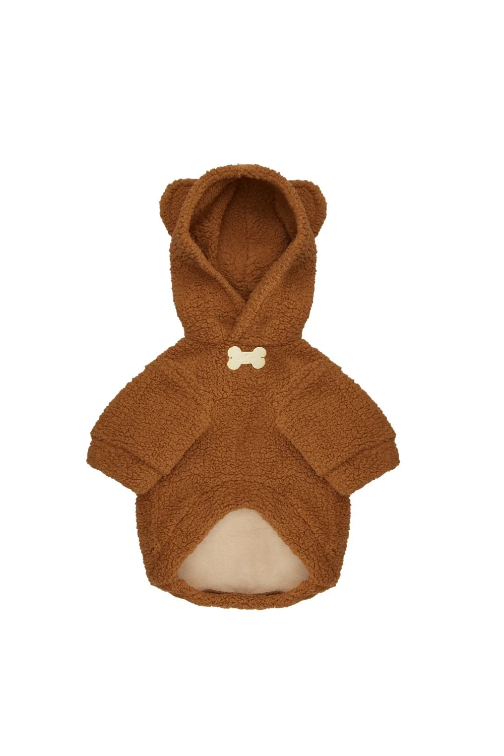 Teddy plush hoodie