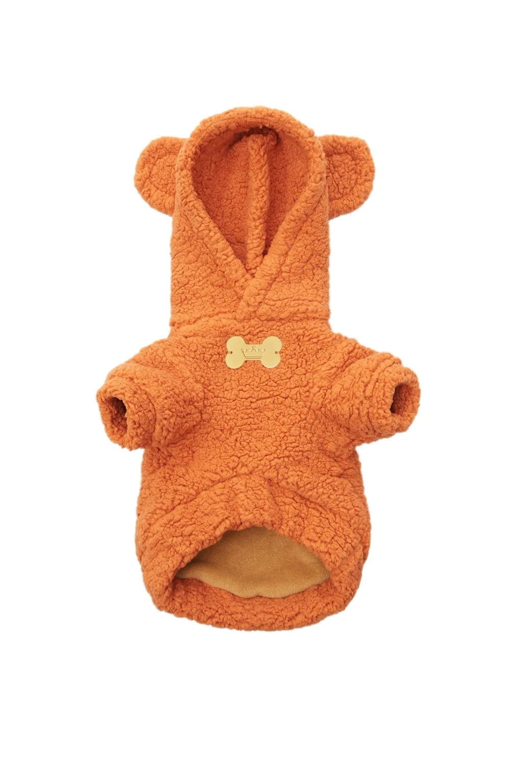 Teddy plush hoodie
