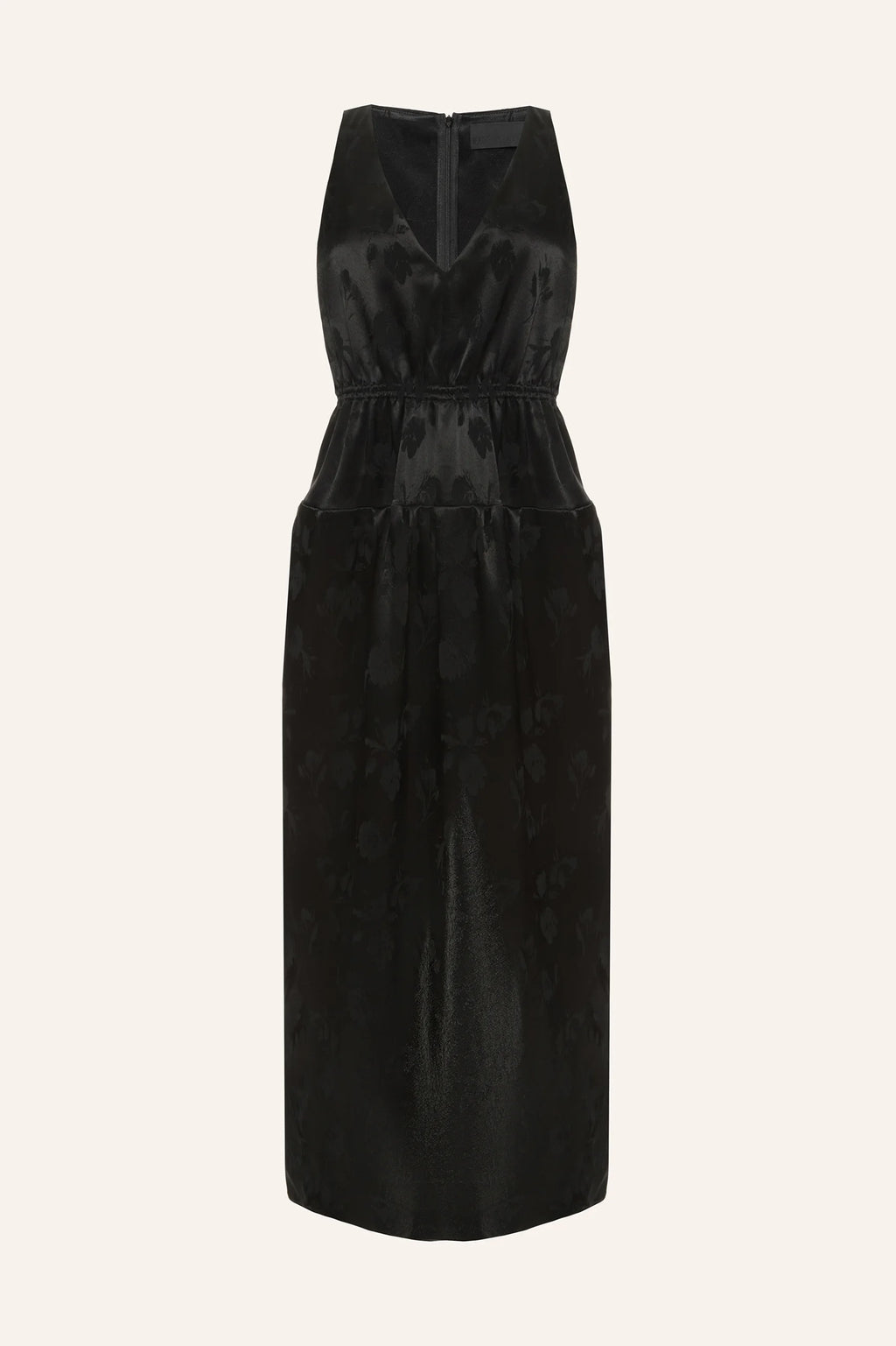 Black viscose dress