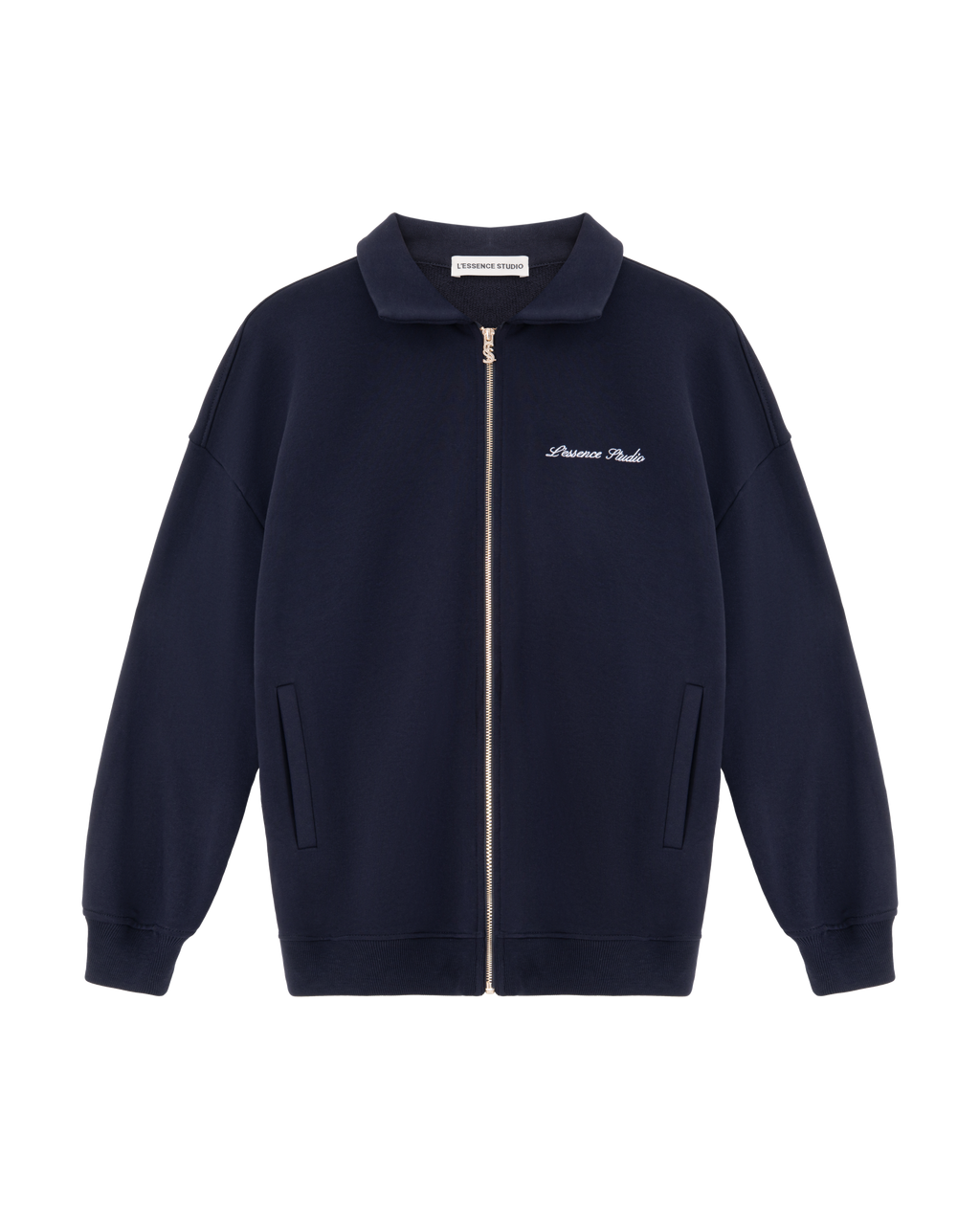LE CLUB COLLAR ZIP HOODIE