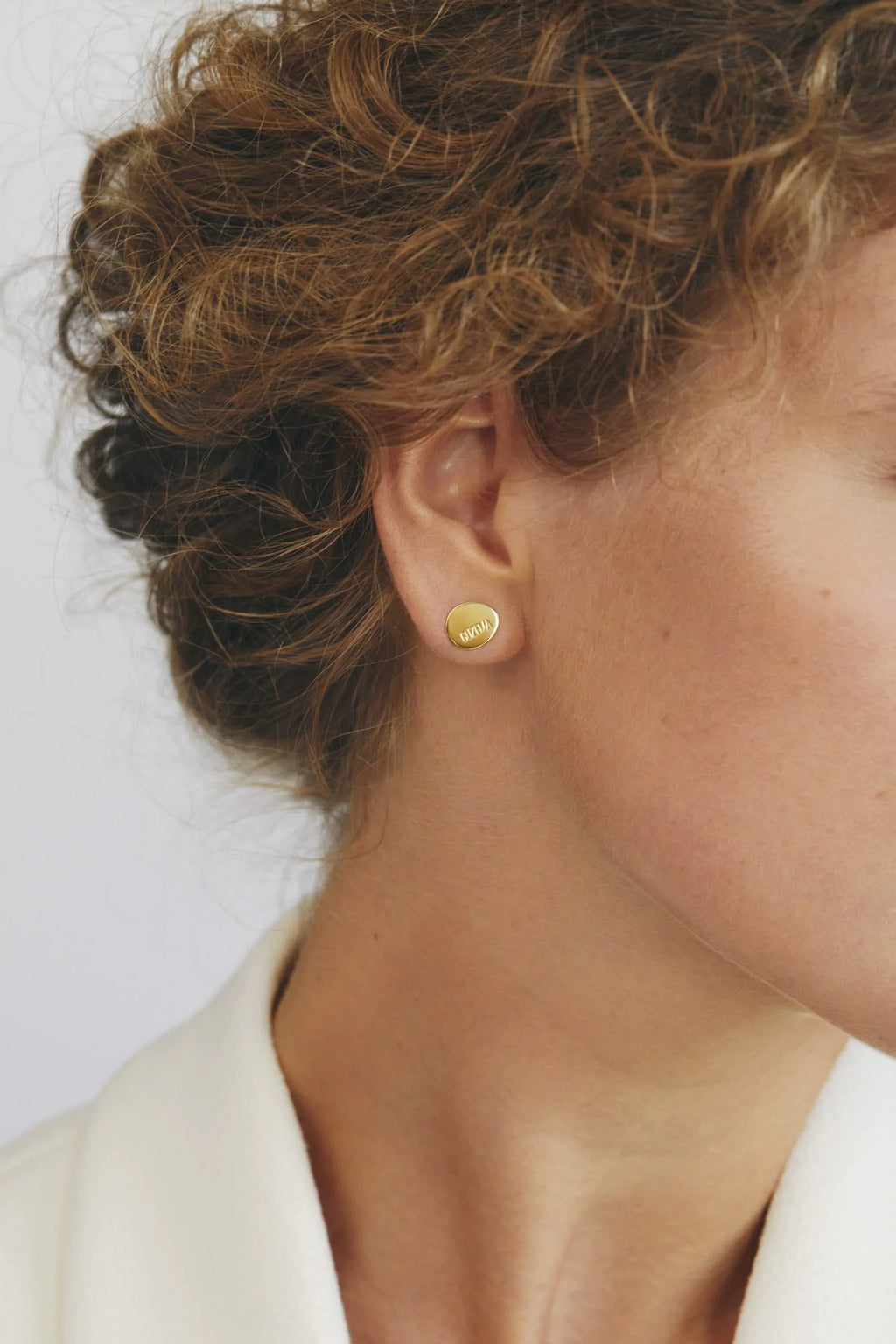 Small earrings The best way to say 'I LOVE YOU', white gold