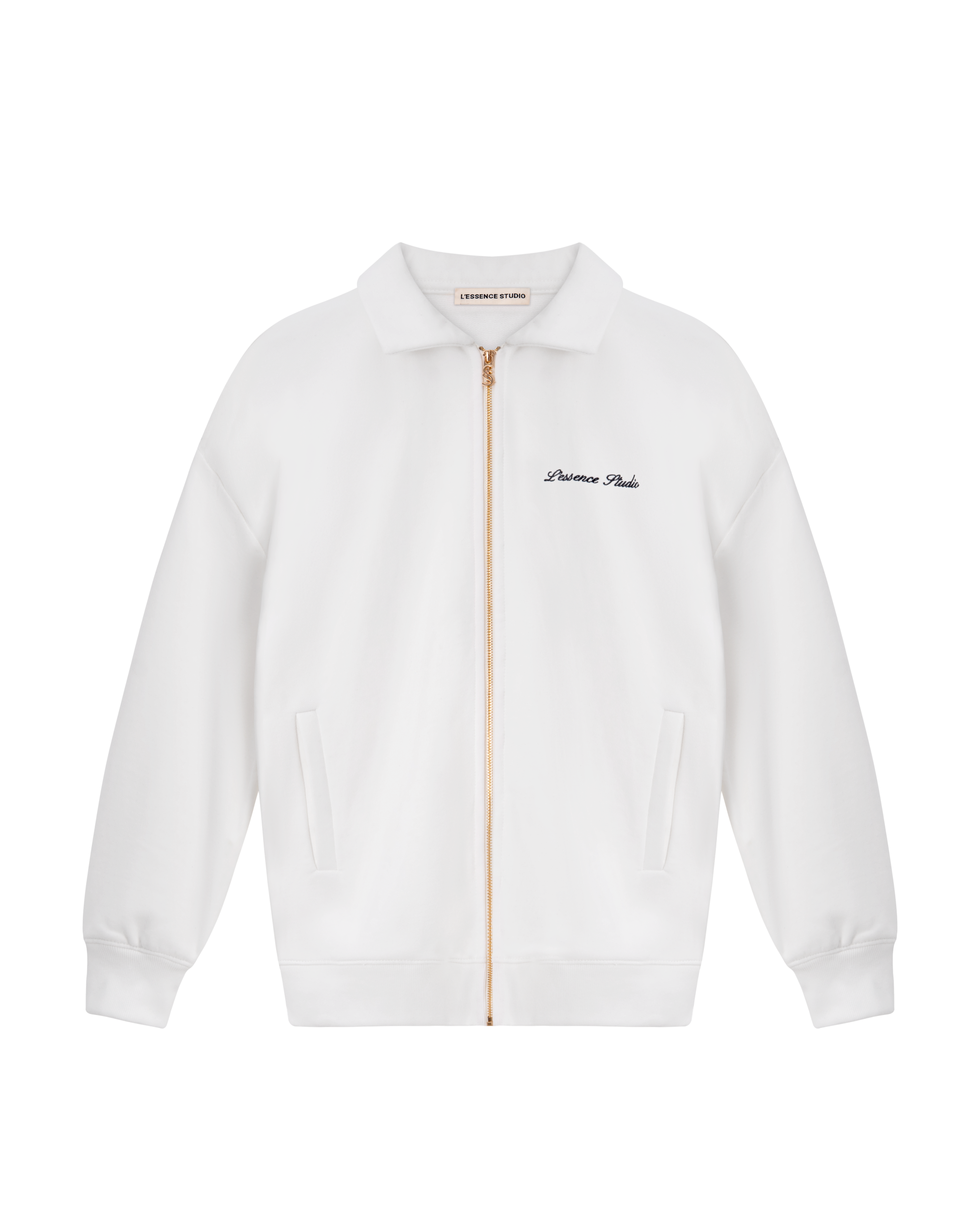 LE CLUB COLLAR ZIP HOODIE