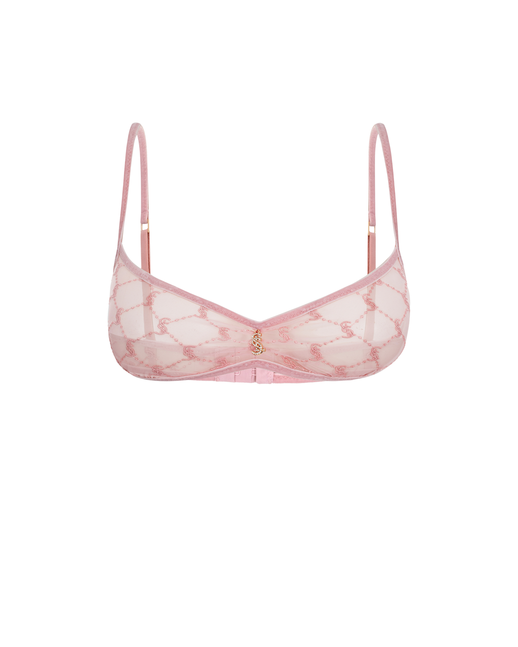 SHEER LACE BRA - фото 5