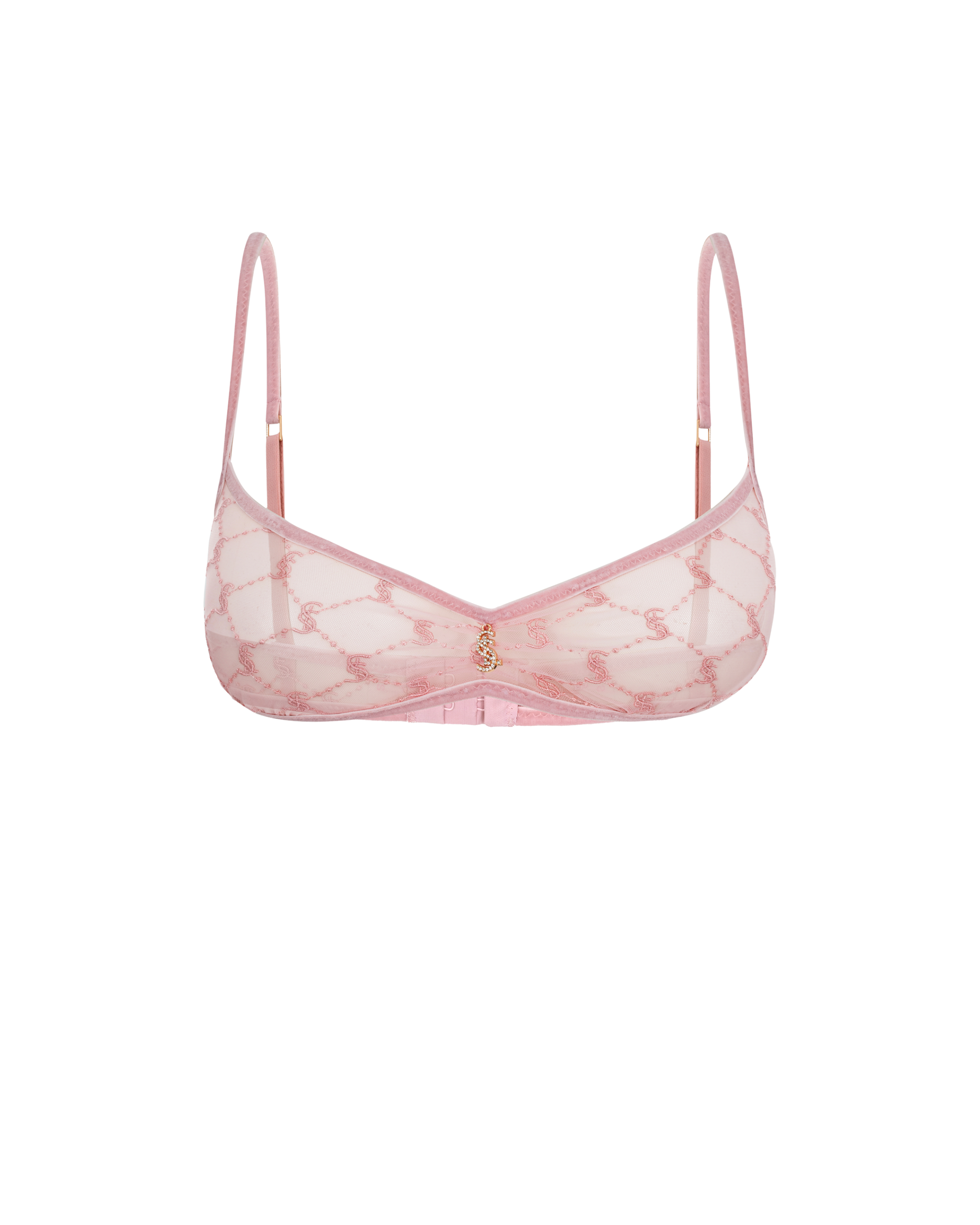 SHEER LACE BRA - фото 5