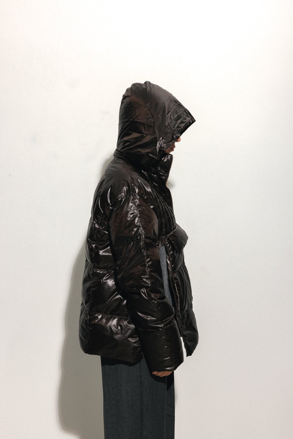 Анорак пуховий блакитний