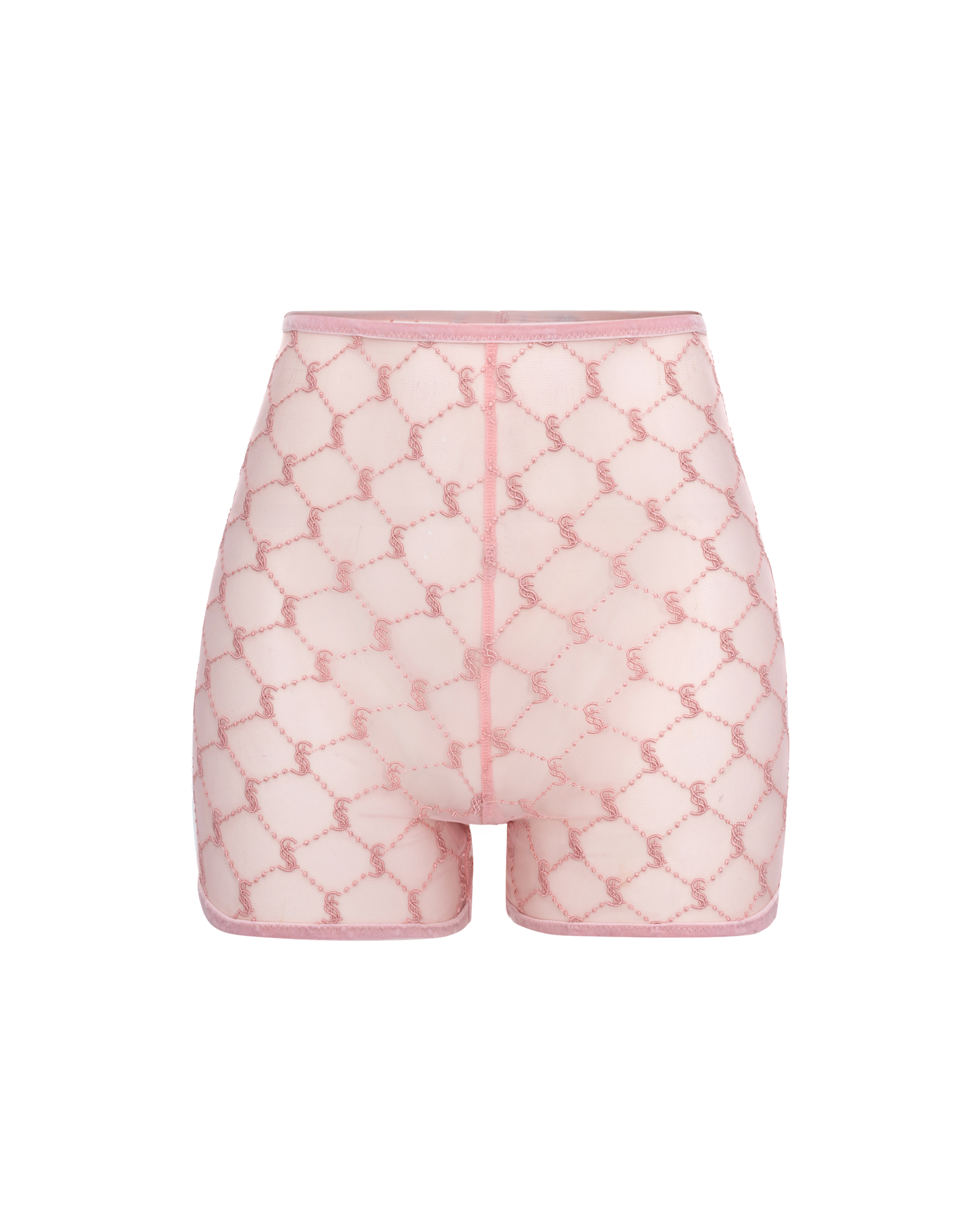 SHEER LACE SHORTS - фото 12