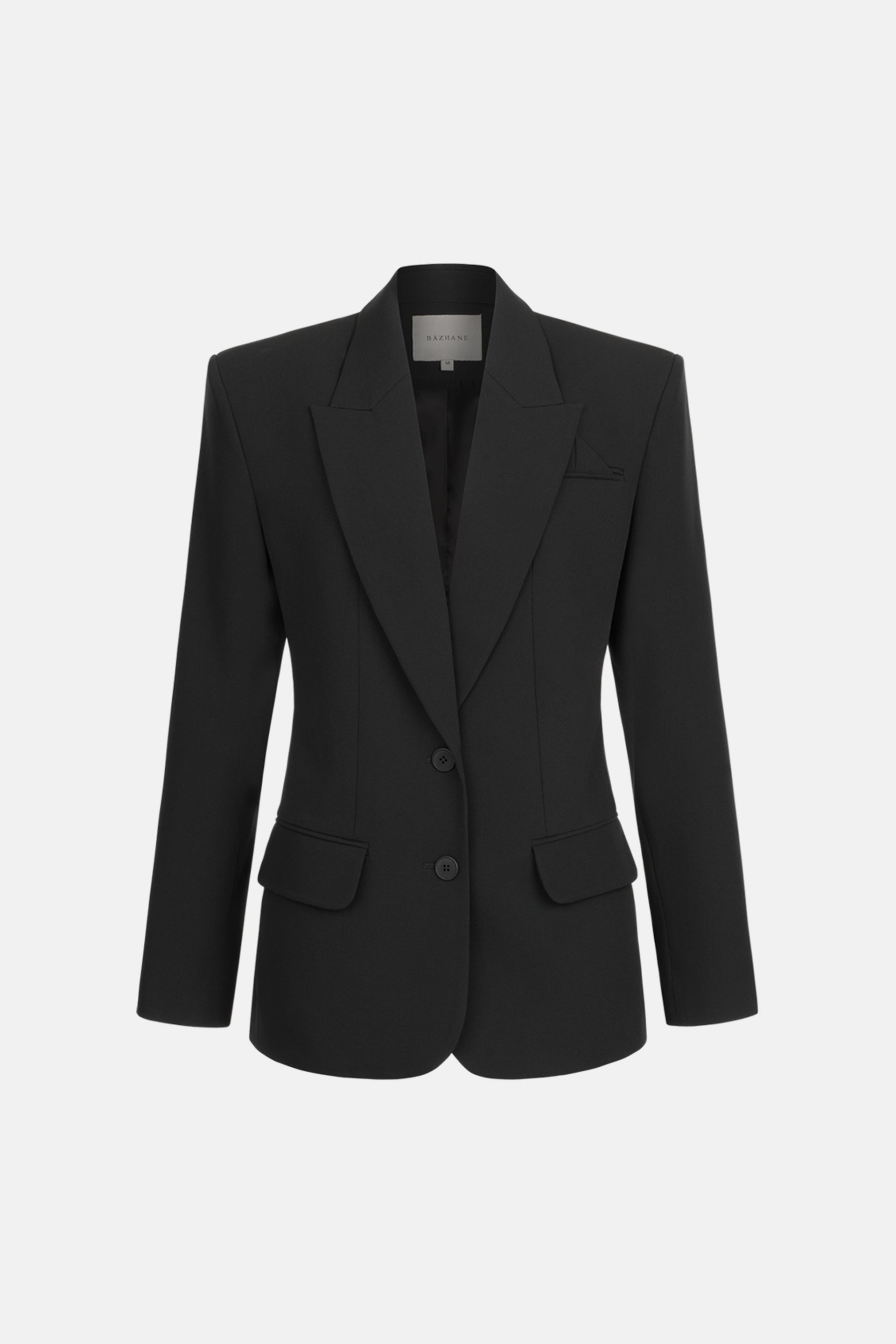 Single-breasted, fitted cotton jacket