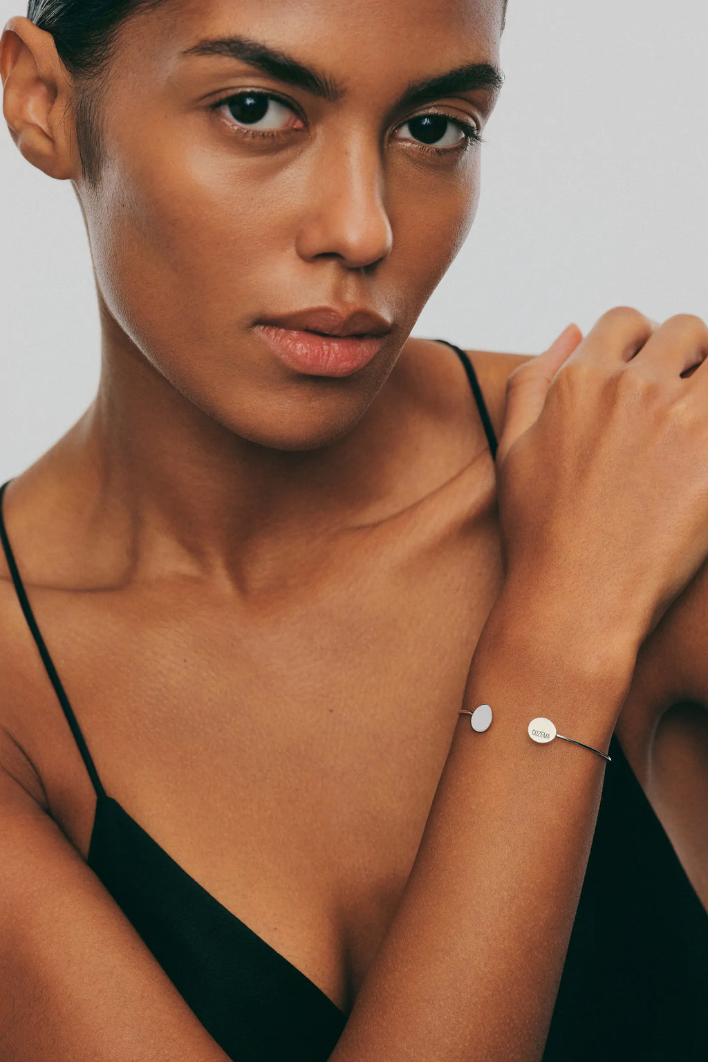 Bracelet, clubs with diamonds, yellow gold