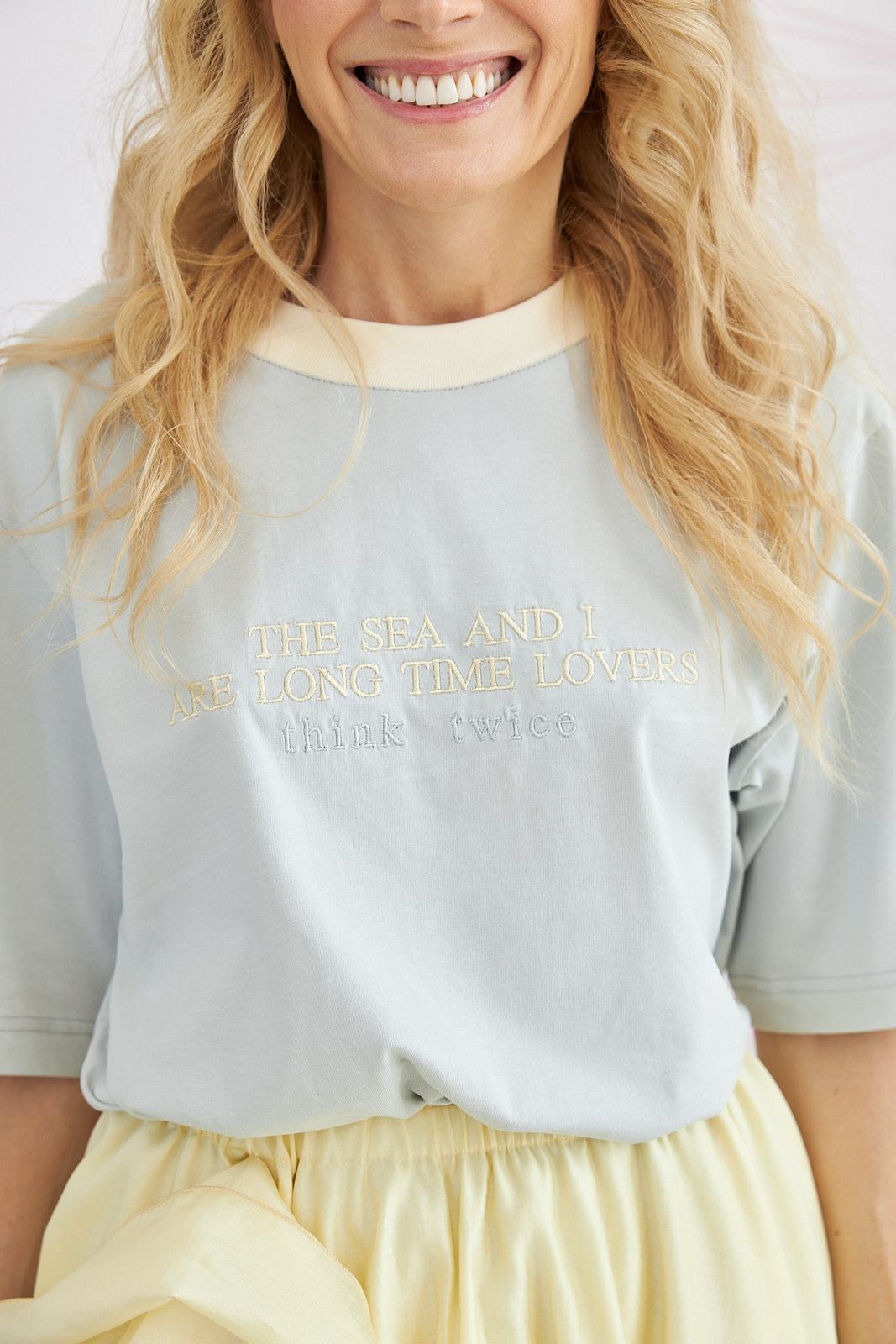 Oversize T-shirt "For Sea Lovers"