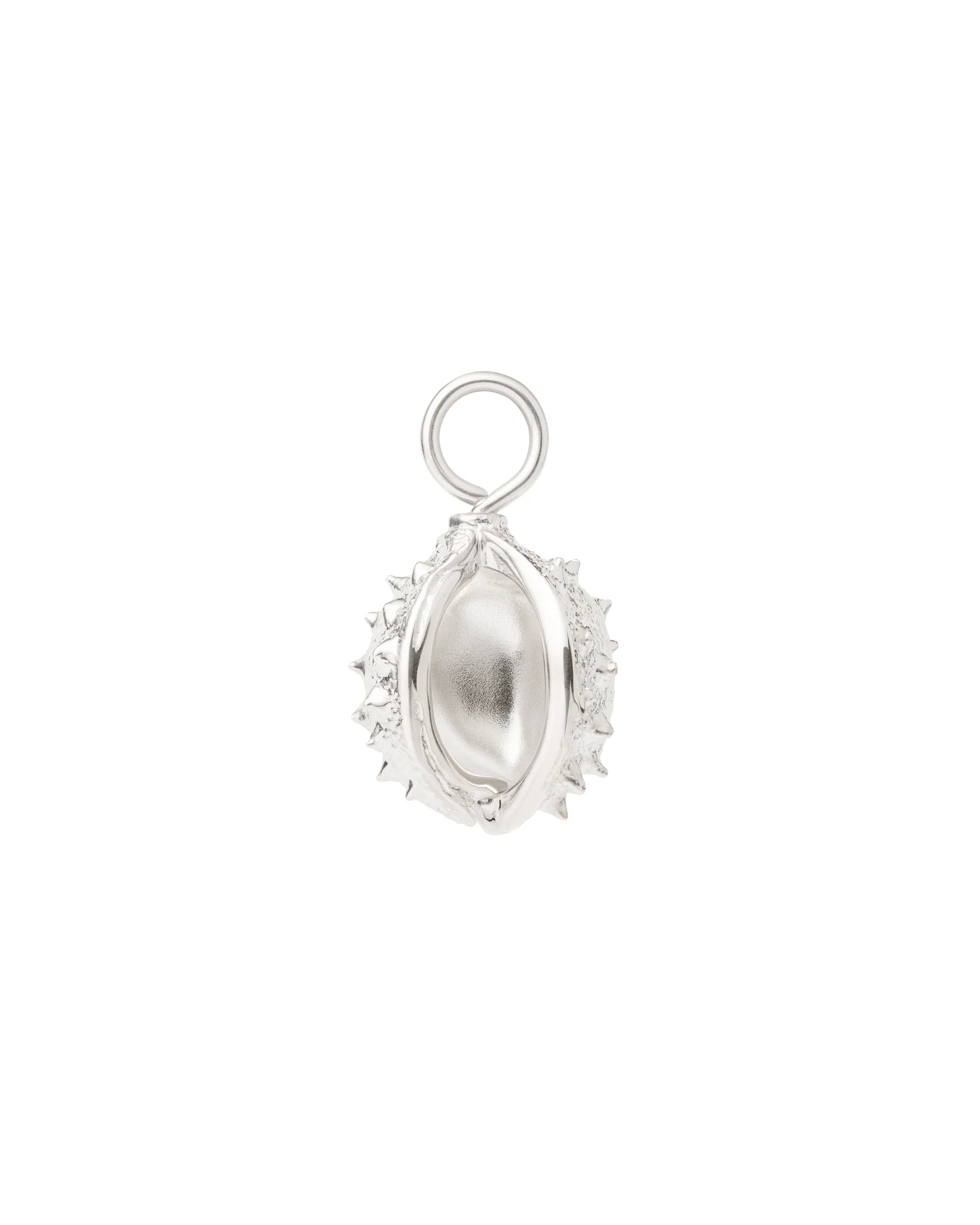 K27s Open Chestnut Pendant made of 925 silver / weight 2.80 g / diameter 15 mm