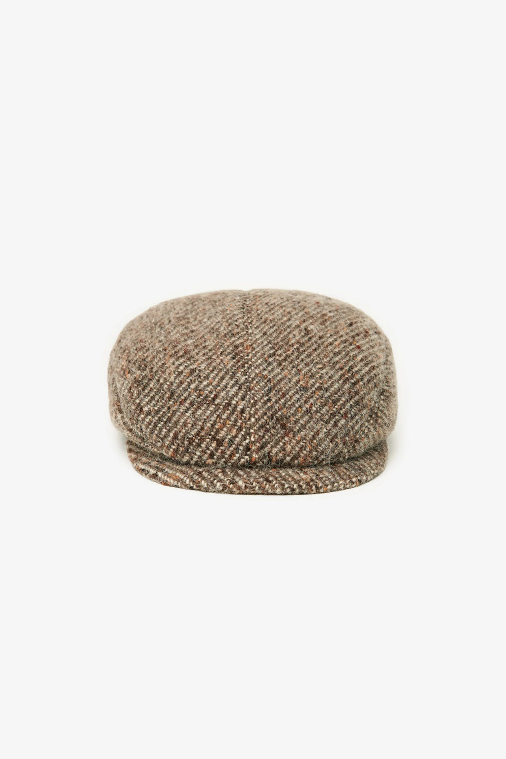 Flat Wool Cap – Tweed