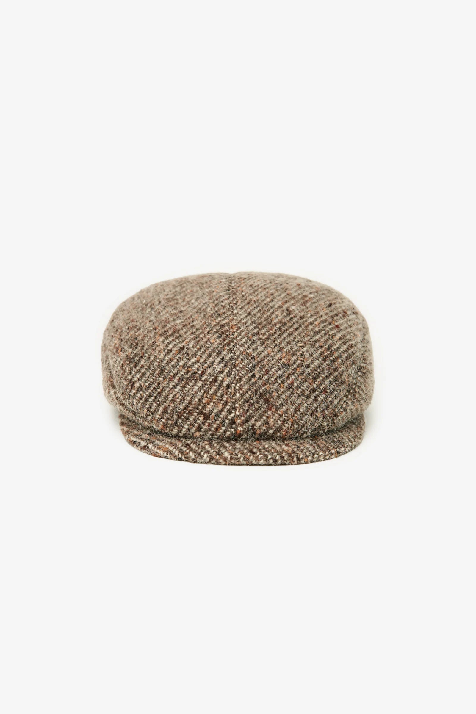 Flat Wool Cap – Tweed