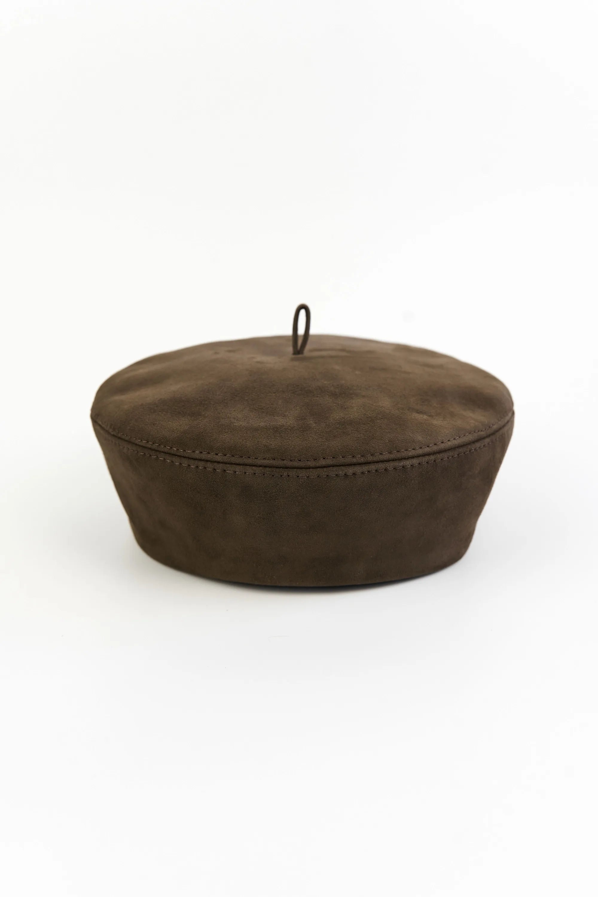 Beret Suede - Chocolate