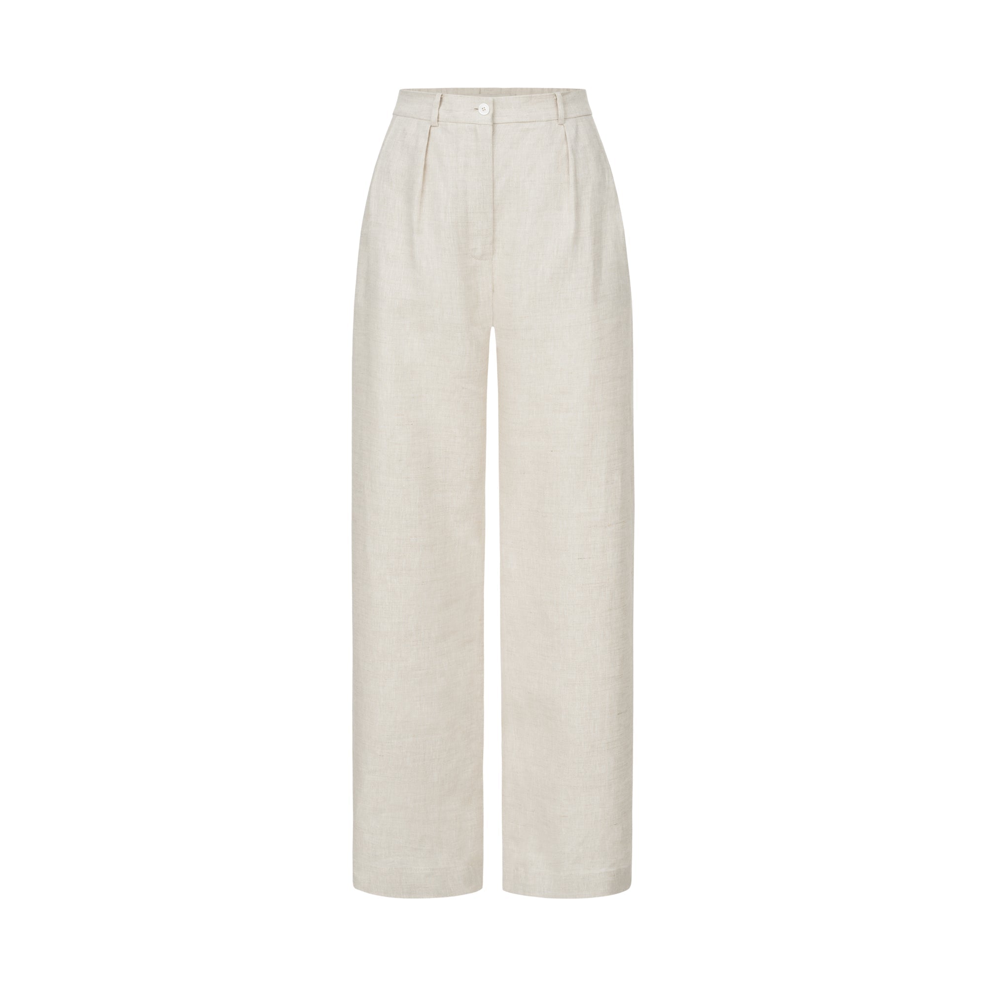 БРЮКИ LINEN NUDE