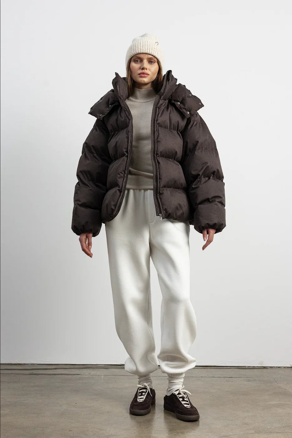 Пуховик EMBER шоколад