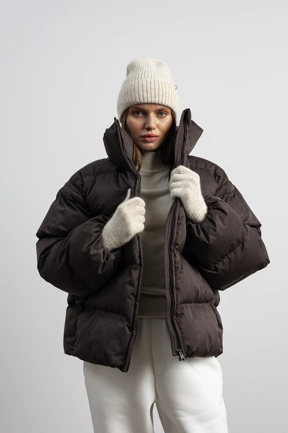 Пуховик EMBER шоколад