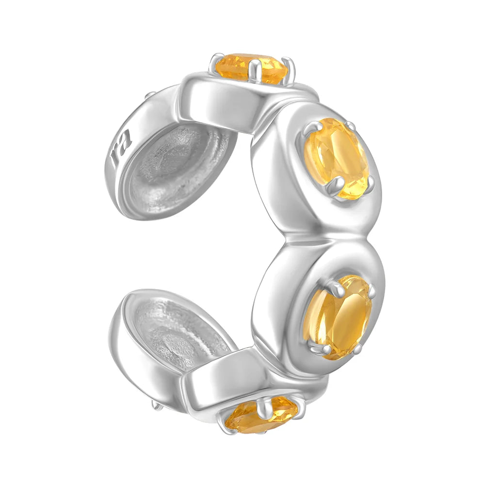 Кафф \Кольцо Splash Yellow
