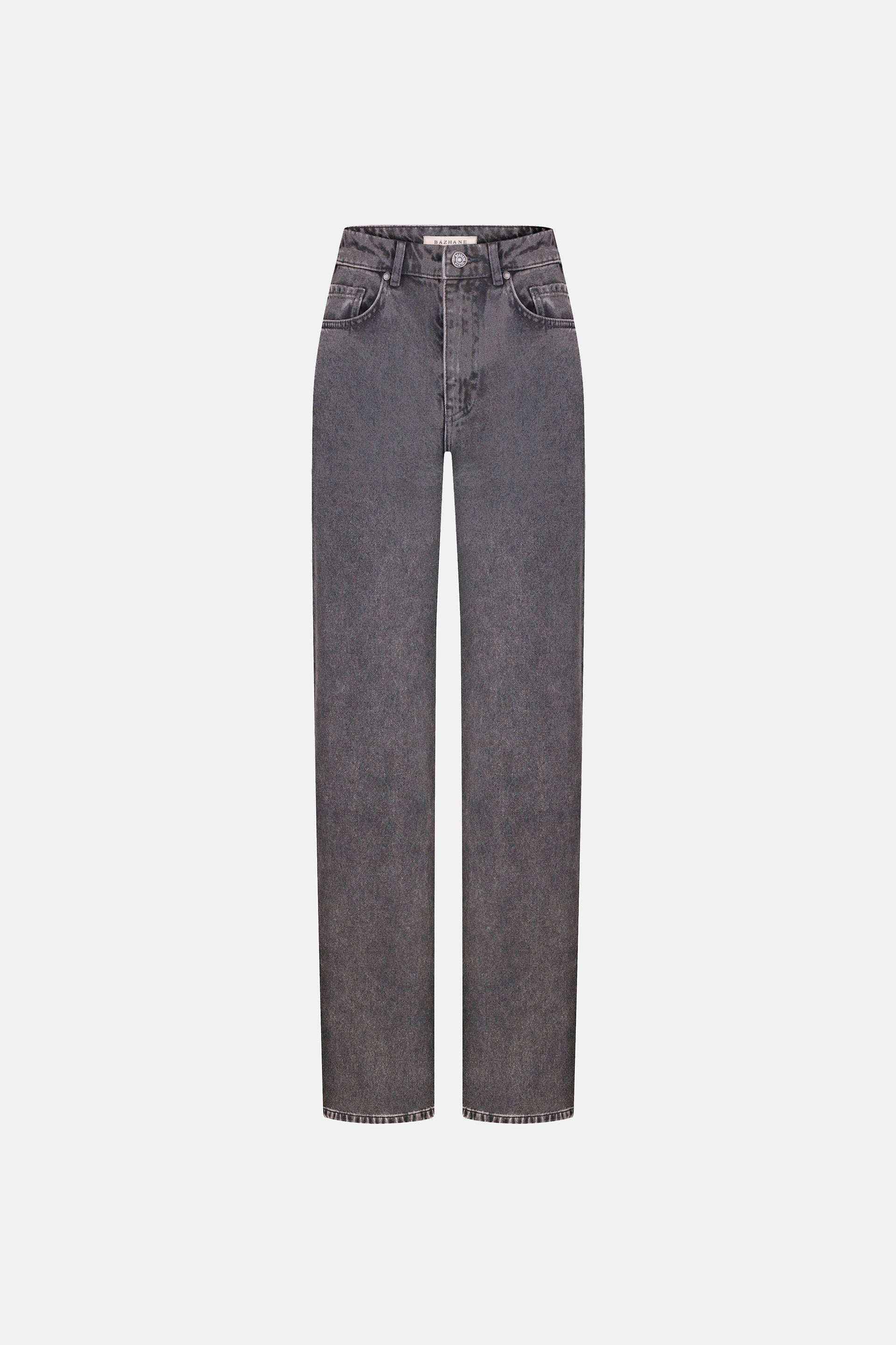 Straight-leg jeans