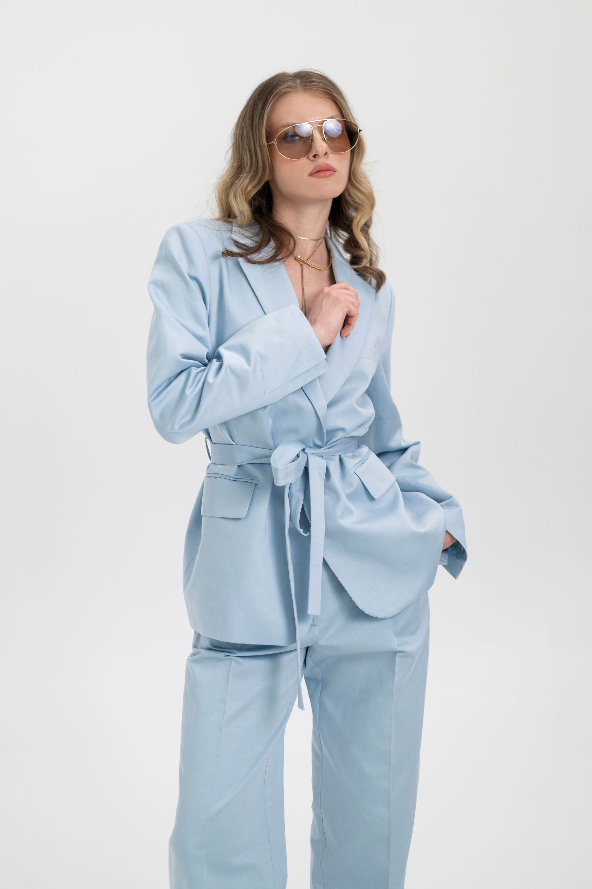 Брюки прямі