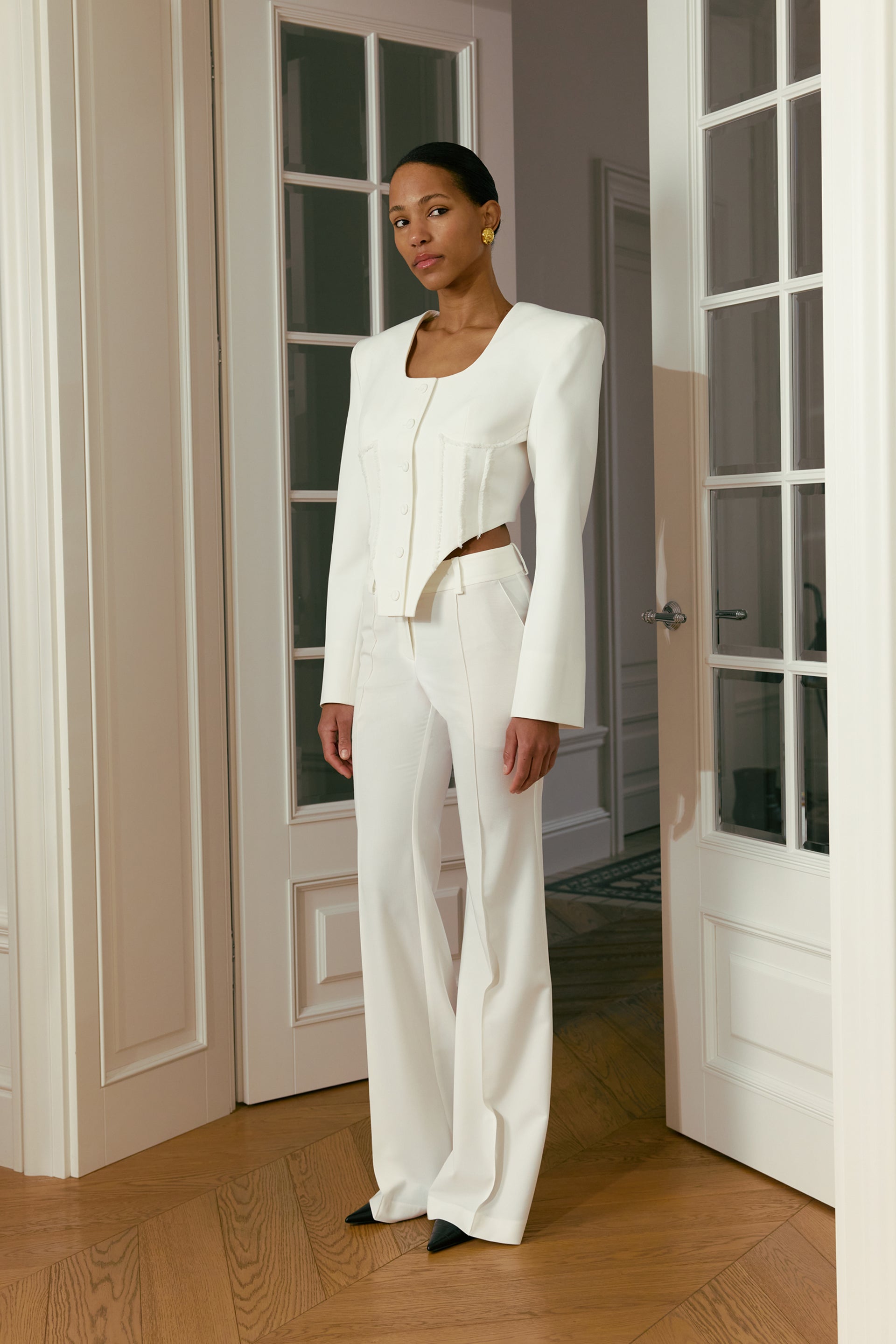 Брюки котонові Bell bottom