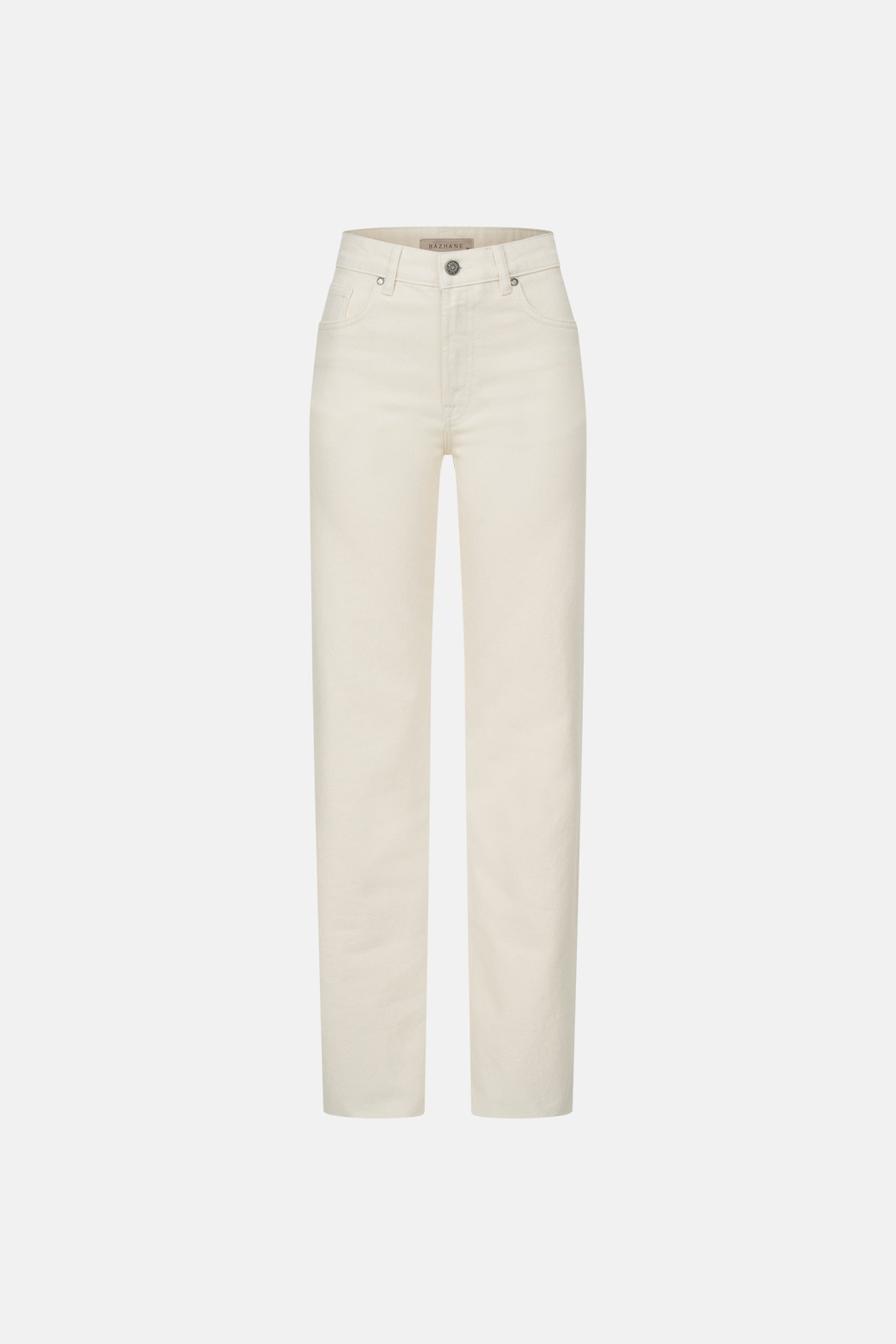 Straight-leg jeans