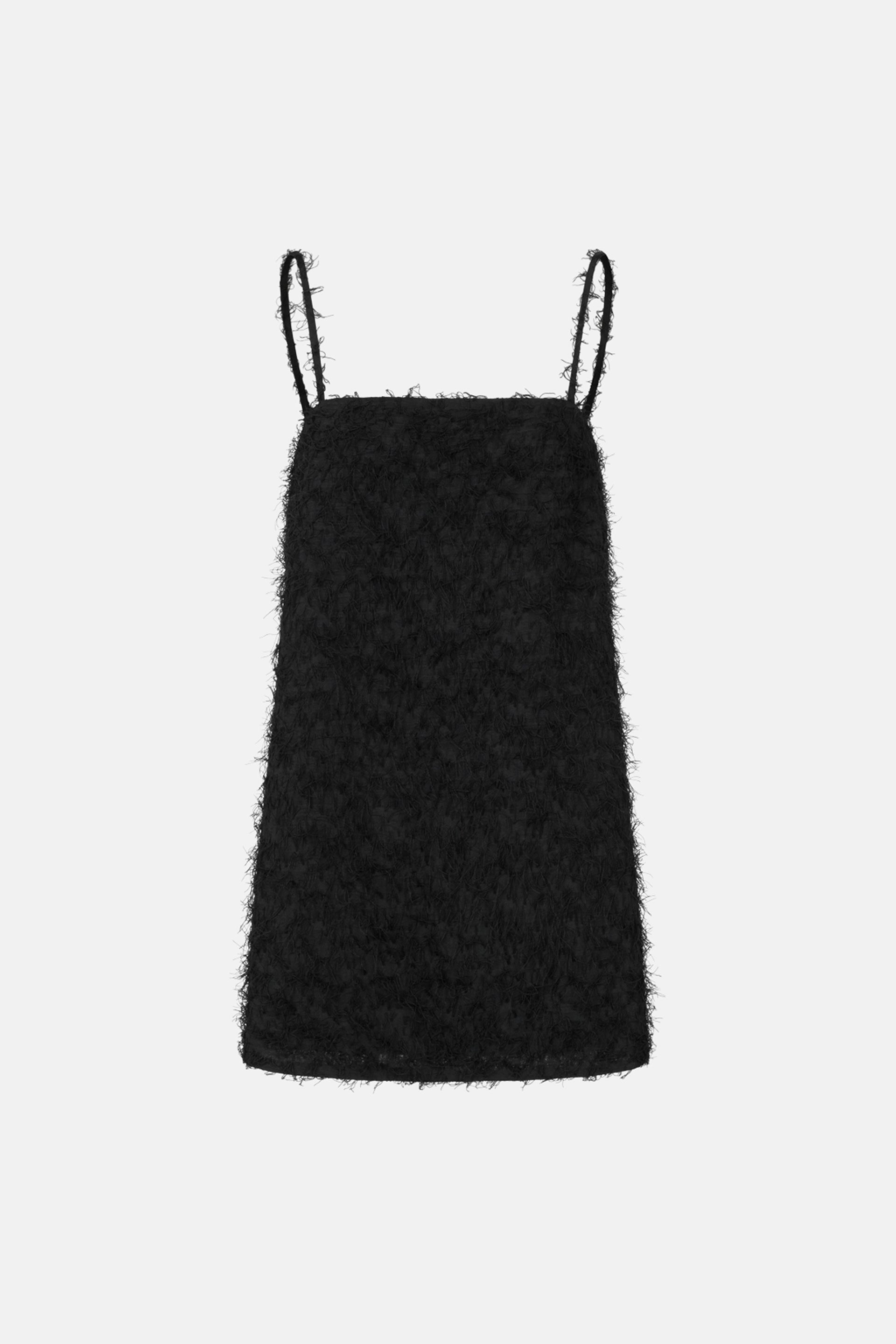Mini dress with thin straps
