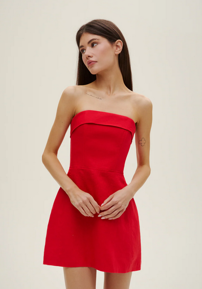 ALICE.K "Hailey" dress in beige