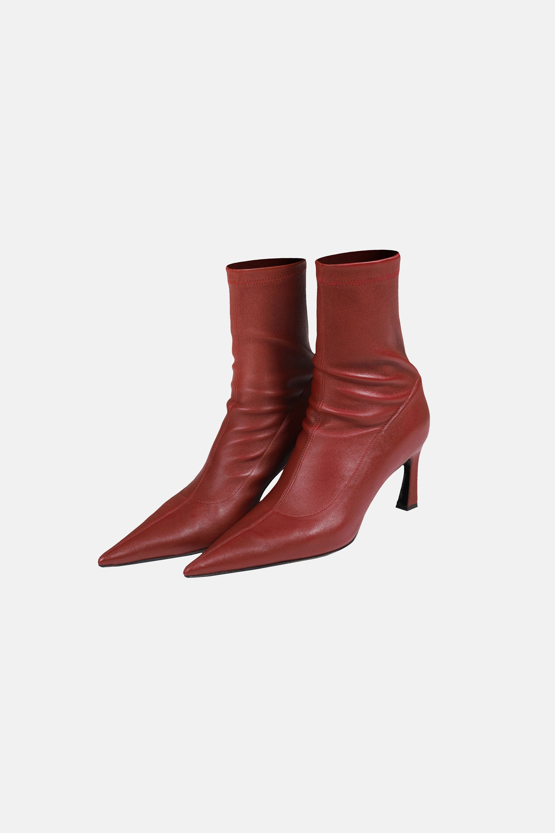 Ashen ankle boots