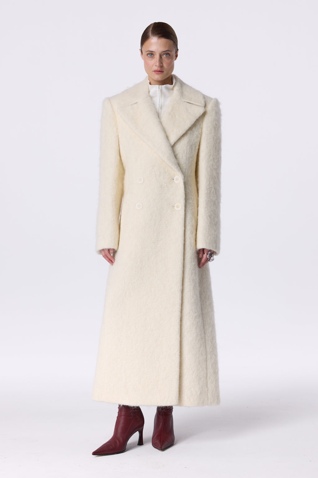 Пальто з альпаки Snug