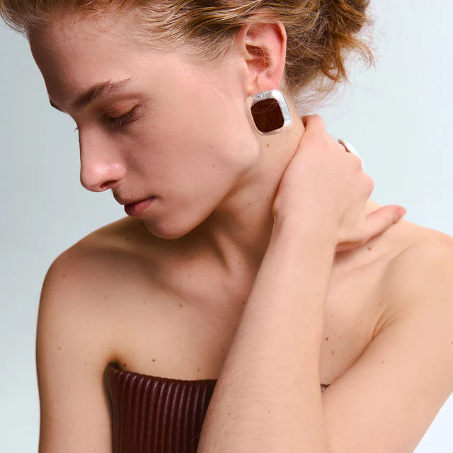 Earrings Chestnut