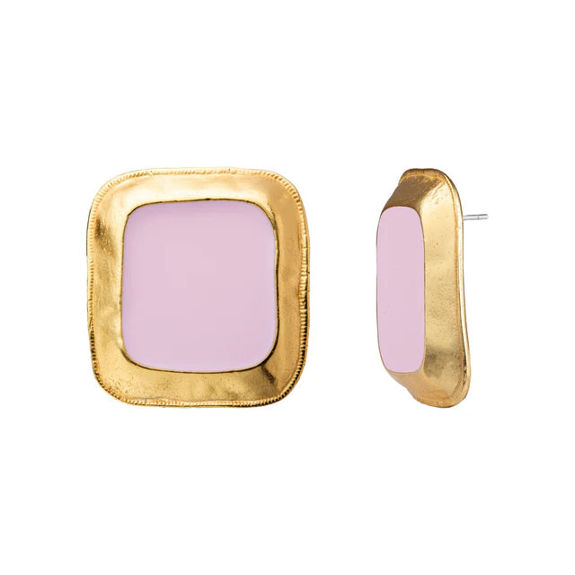 Pink earrings