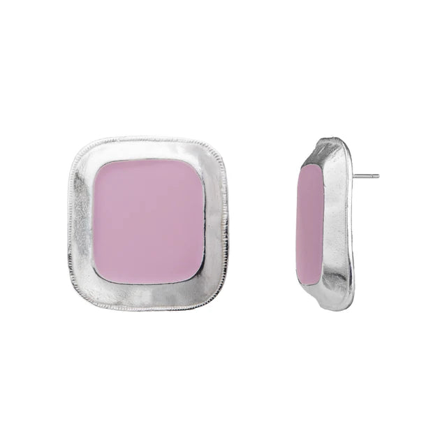 Pink earrings