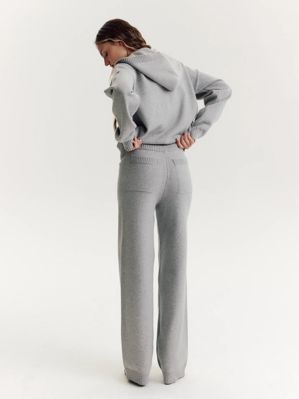 Костюмы KNIT SET с укороченным коп - худые