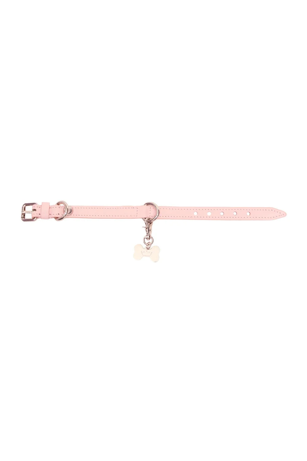Leather collar "Dot"