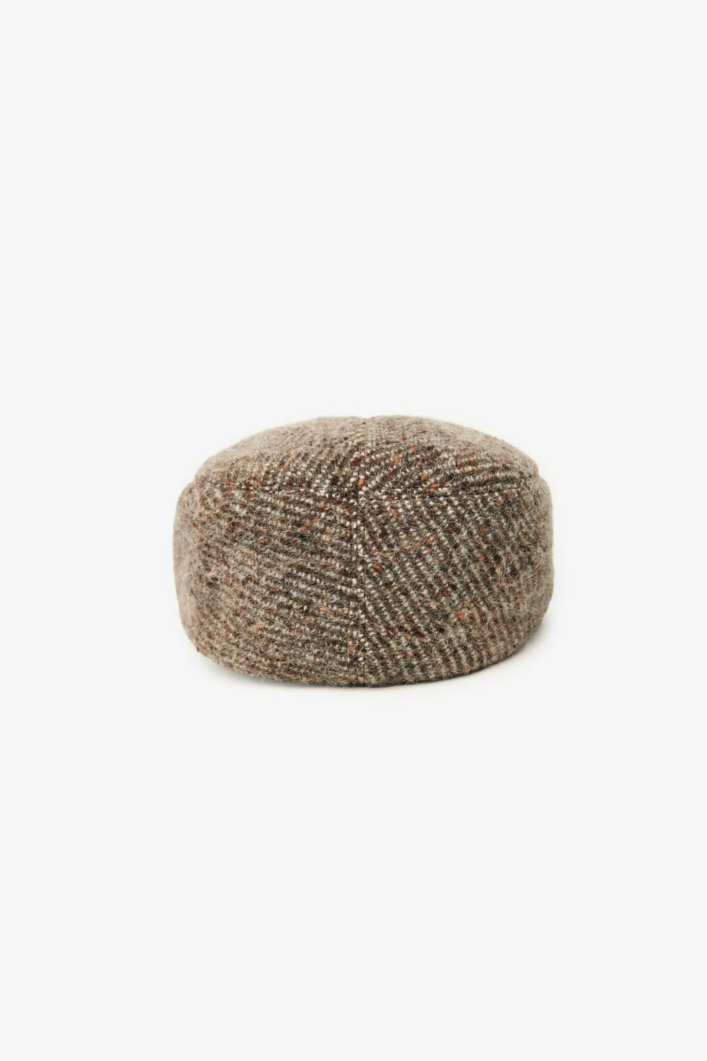 Flat Wool Cap – Tweed