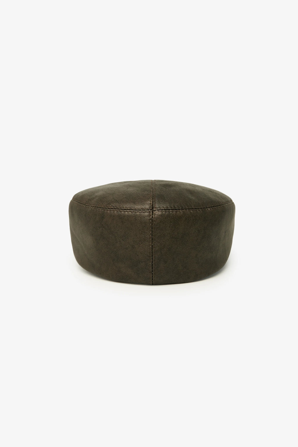 Flat Hat Leather Vintage cap