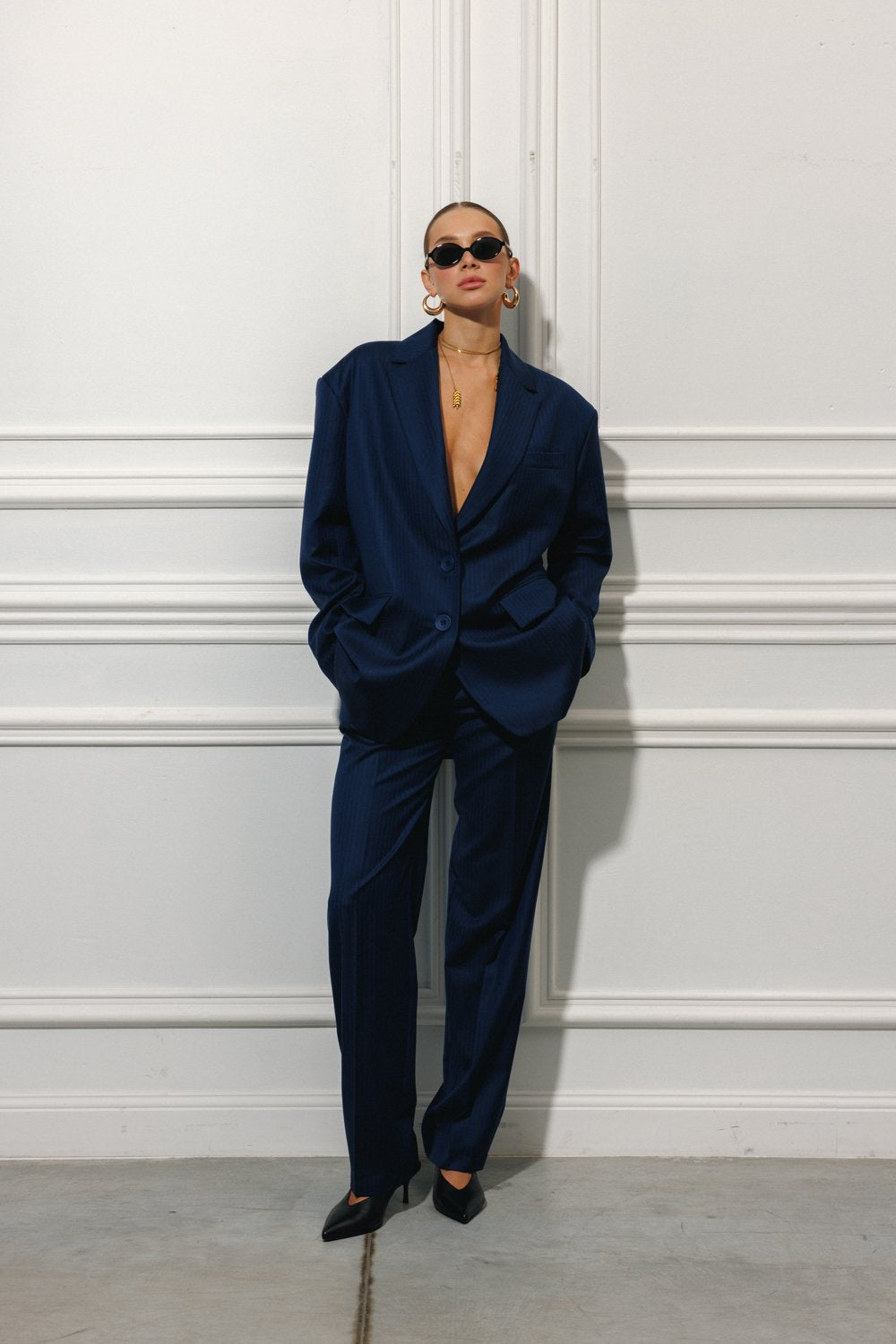 Брюки прямі