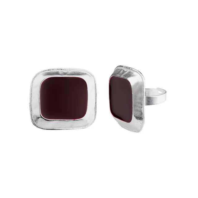 Ring burgundy