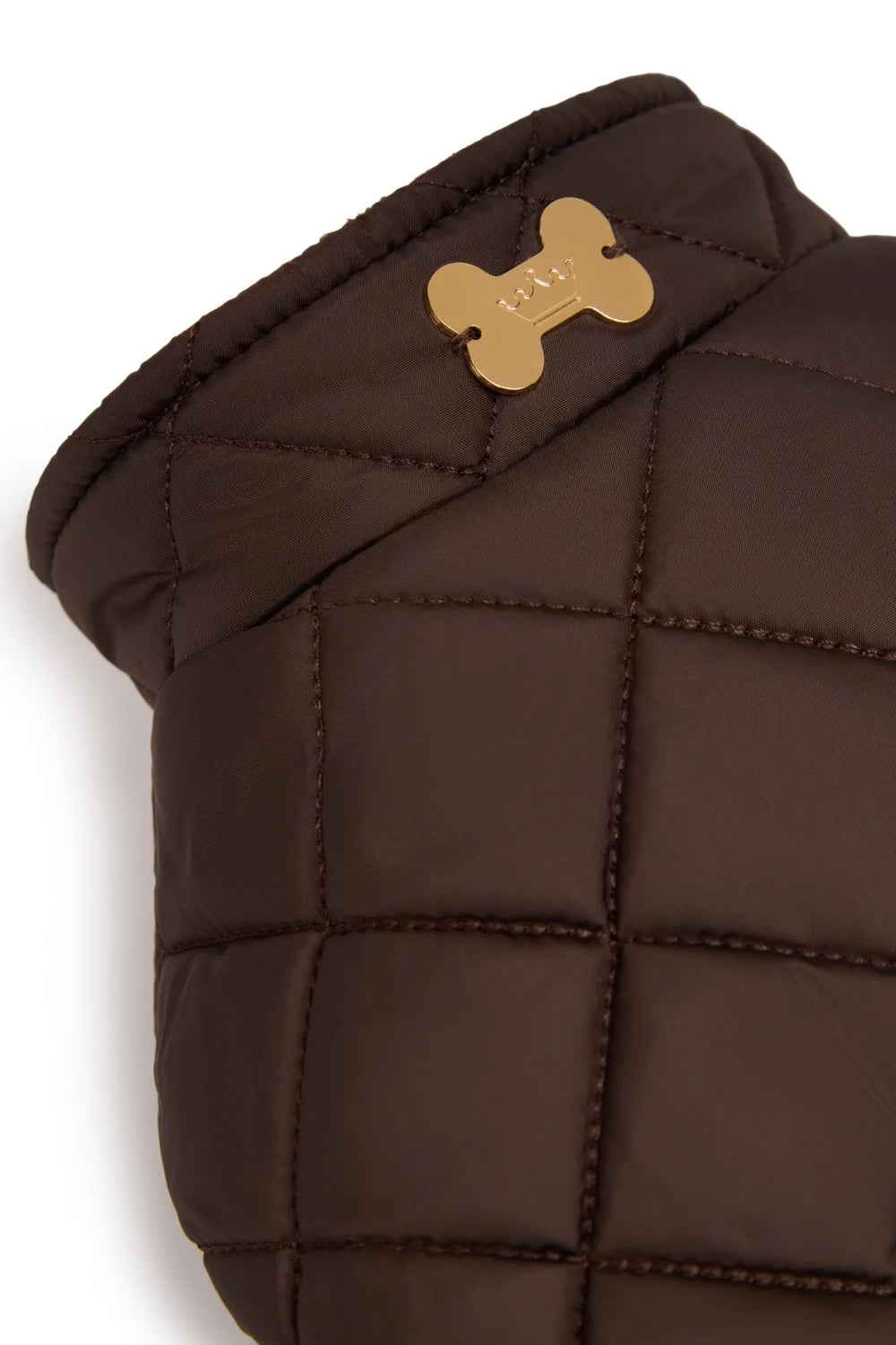 Quilted fleece vest with buttons